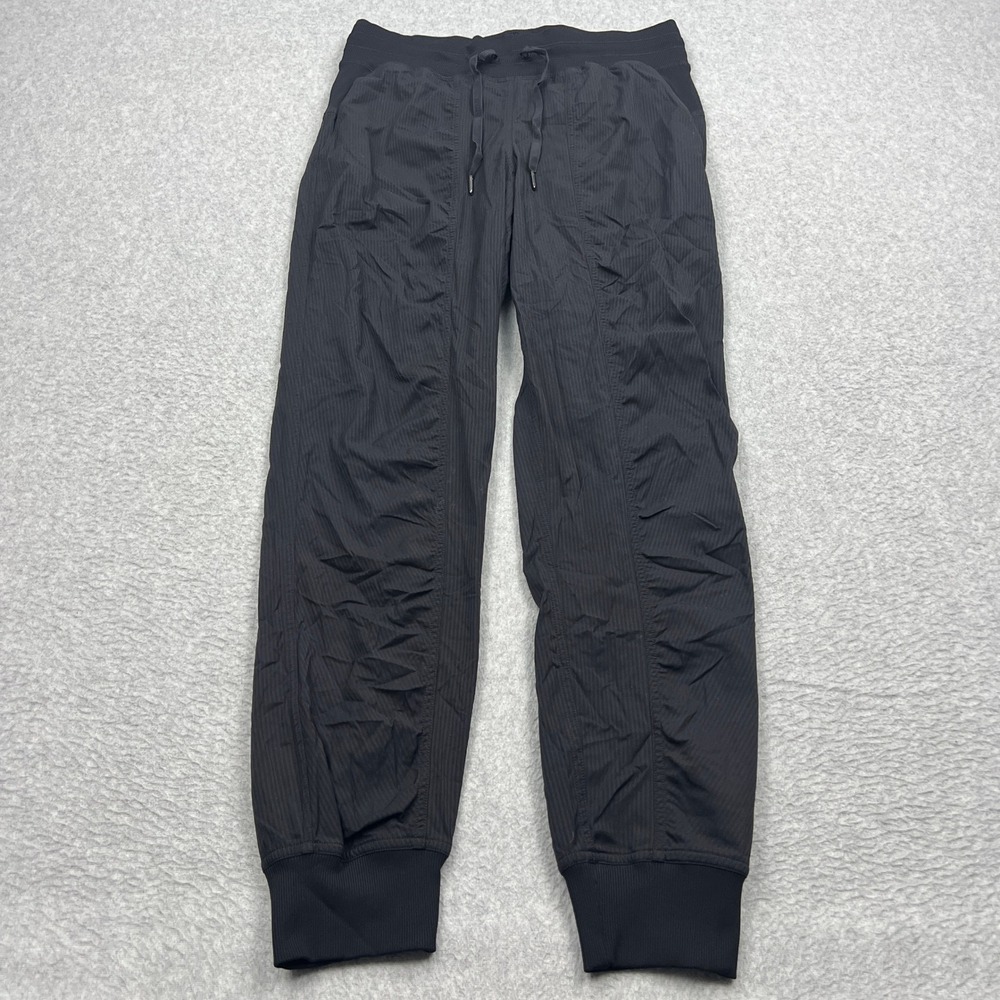 Lululemon Dance Studio Mid-Rise Jogger Womens 6 Black Swift Stretch Pants W5ENMS